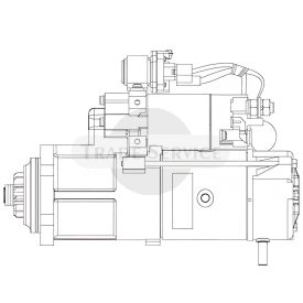 M105R3011SE Prestolite starter motor