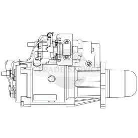 M125R2005SEP Prestolite starter motor