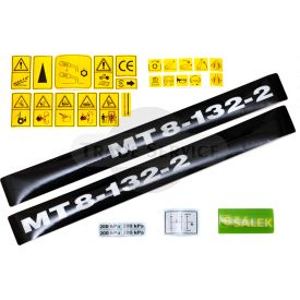 MT8 label (big) set (MT8-132)