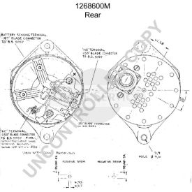 1268600M Prestolite alternator