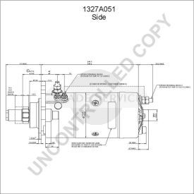 1327A051 Prestolite starter motor