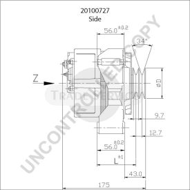 20100727 Prestolite alternator