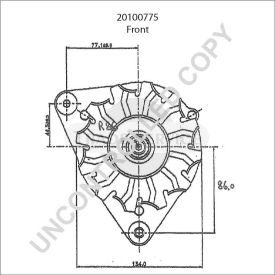20100775 Prestolite alternator