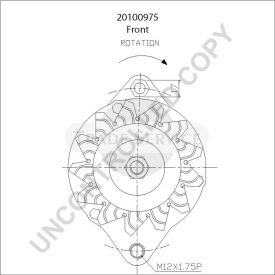 20100975 Prestolite alternator