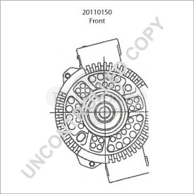 20110150 Prestolite alternator