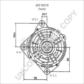 20110219 Prestolite alternator