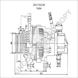 20110236 Prestolite alternator