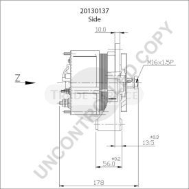 20130137 Prestolite alternator