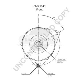 66021148 Prestolite alternator