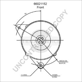 66021152 Prestolite alternator
