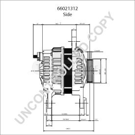 66021312 Prestolite alternator