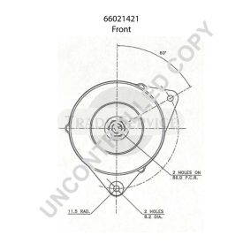 66021421 Prestolite alternator