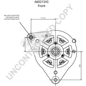 66021543 Prestolite alternator