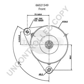 66021549 Prestolite alternator