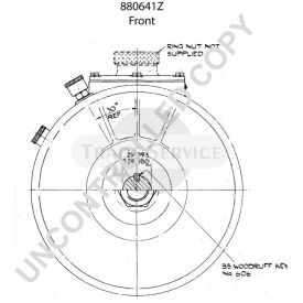 880641Z Prestolite alternator