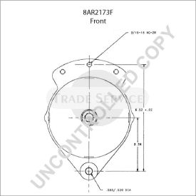 8AR2173F Prestolite alternator