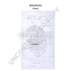 8EN2002KA Prestolite alternator