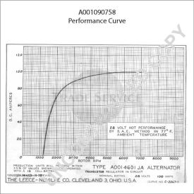 A001090758 Prestolite alternator