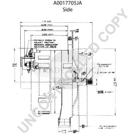 A0017705JA Prestolite alternator