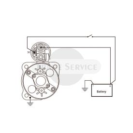 20500240 Prestolite starter motor