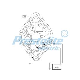 20100887 Prestolite alternator