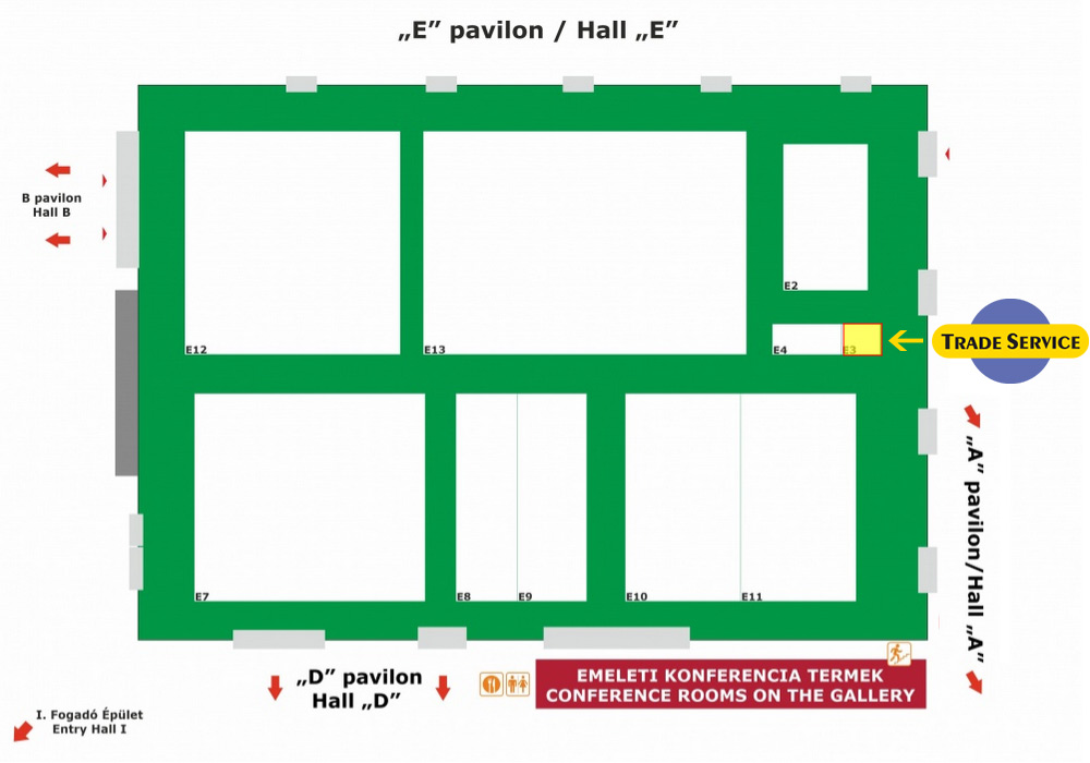 AGROmashEXPO - AgrárgépShow 2024 - Hall C map