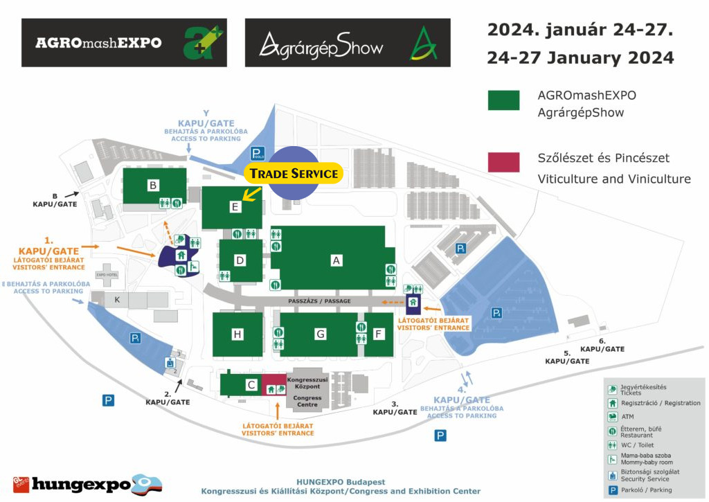 AGROmashEXPO - AgrárgépShow 2024 map